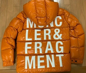 激レアサイズ2の極美品 MONCLER モンクレール HANRIOT GIUBBOTTO TG 2 FRAGMENT フラグメント ハンリオット ジーニアス GENIUS 確実正規品