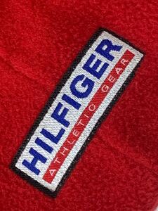 Tommy HILFIGER トミー　フィルフィガー　フリースキャップ　赤　レッド　サイズ　フリー　free