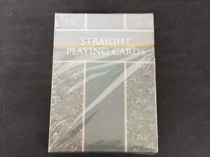 【G530】STRAIGHT PLAYING CARDS　ストレートプレイングカード　緑　未開封　レア　カード　ギミック　デック　トランプ　マジック　手品