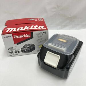 【未使用品①】☆makita リチウムイオンバッテリー BL1860B☆マキタ／18V／6.0A／雪マーク／純正／電動工具／DF0