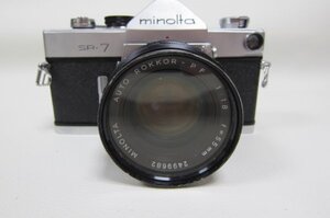 AC19◆ミノルタ SR-7 MINOLTA AOTO ROKKOR-PF 1:1.8 f=55mm 2499682フィルムカメラ 中古