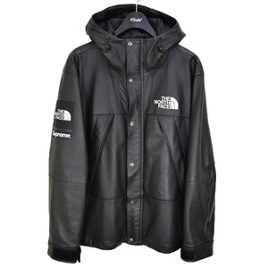 シュプリーム×ザノースフェイス Supreme×THE NORTH FACE　 Leather Mountain Parka レザーマウンテンパーカー 2018AW 8066000239958