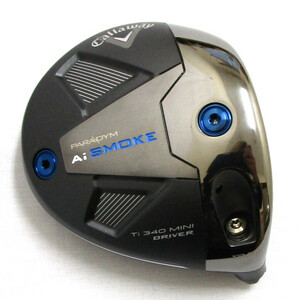 訳あり Callaway Paradym Ai Smoke Ti 340 Mini 13.5度 ヘッド単品 2024年 キャロウェイ パラダイム スモーク チタン ミニ 340cc 