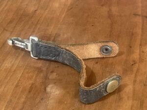 旧日本陸軍軍刀用革製刀吊帯　刀装具