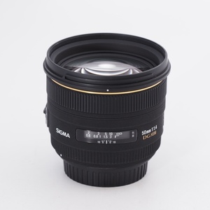 SIGMA シグマ 単焦点標準レンズ 50mm F1.4 EX DG HSM キヤノン EFマウント用 フルサイズ対応 #10155