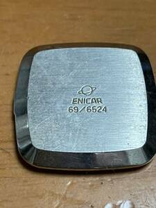 ENICAR 69/6524の裏蓋のみです、ジャンクでお願い致しますm(__)m