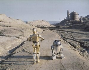 スターウォーズ　C-3PO　R2-D2　輸入　写真　 #10538