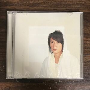 E514 中古CD100円 福山雅治 milk tea / 美しき花(初回限定盤)(DVD付)