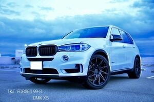 23インチ 4本セット T&T forged 鍛造 ホイール BMW 全車種に対応 X5 X6 M3 M4 M5 M6 1 2 3 4 5 7 シリーズ等に お好みの色でオーダーで作製