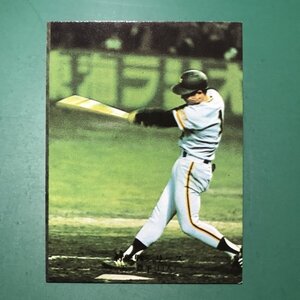 1975年　カルビー　プロ野球カード　75年　766番　巨人　王貞治　　　【ZF-35】