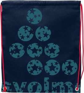 【KCM】Z-bag-168★展示品★【SVOLME/スボルメ】サッカー　フットサル　ドットジムサック　巾着　ナップサック　1191-09929　ネイビー