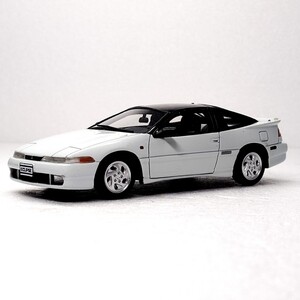 激レア 1/43 ハイストーリー 三菱 エクリプス GSR-4 1989 ブルーミントンホワイト 昭和の名車 旧車 JDM MITSUBISHI Eclipse 1円〜 012814