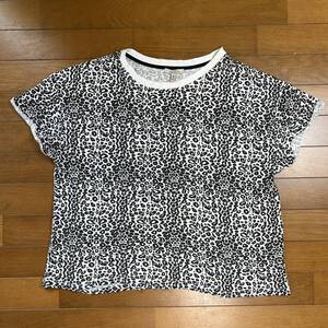 ZARA ザラ レオパード柄 animal 半袖 M Tシャツ 