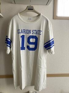 ☆chanpionフットボールTシャツ L 白