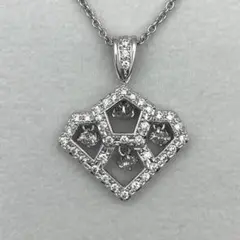 サザンクロス pt ダイヤ1.05ct ネックレス