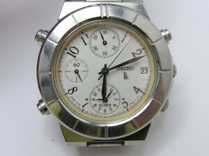 ★ハローカメラ★ 3710 1円スタート SEIKO セイコー ルキア Lk メンズ 10bar 腕時計 クォーツ ジャンク 7T32-6P10 即決有り