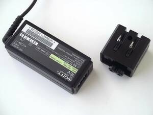 ■SONY ACアダプター AC ADAPTER VGP-AC16V11 グリーンに光ります。VGN-G VGN-TZ VGN-TX VGN-UX VGN-U ほぼ未使用 美品 送料450円 中古 (1)