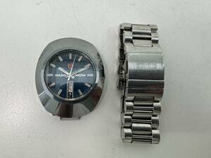 営0605-106 2729【1円スタート】 腕時計　ラドー　RADO　ダイヤスター　838.0308.3　カットガラス　デイデイト　自動巻き　メンズ