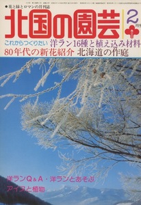 ■北国の園芸　1980.2月号　［特集：洋ラン16種と植え込み材料／80年代の新花紹介他］検：セントポーリア・アイヌ