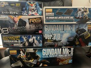 ★新品・未開封★1／100 MG 機動戦士Zガンダム ガンダム MK-II mk-2好きのためのセット！！　希少なカタパルトベース付き　バンダイ