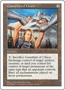 混沌の篭手/Gauntlets of Chaos [5ED] 第5版 MTG 英語 H0.5Y0.5