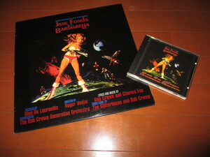 jane fonda as barbarella (レコード＋CDセット送料込み!!)