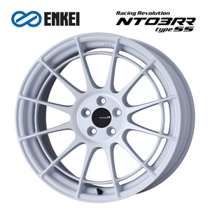 送料無料 エンケイ NT03RR type SS 9J-18 +48 5H-100 (18インチ) 5H100 9J+48【1本単品 新品】