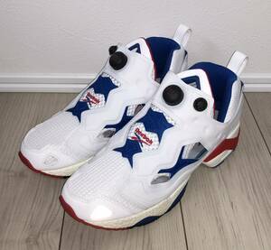 美品 REEBOK INSTA PUMP FURY 95 GY1631 28cm リーボック ポンプフューリー トリコロール ホワイト レッド ブルー 白 赤 青 instapump og