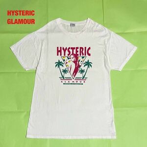 【人気】HYSTERIC GLAMOUR　ヒステリックグラマー　EVERYDAY IS A VACATION プリント ワンピース　ロングTシャツ　ヒスガール　01172CO05