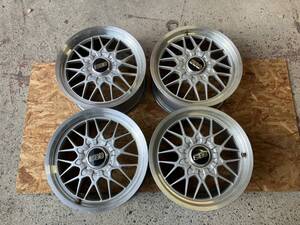 【現状品】BBS　RG139/RG140 17インチ 8J/9J　35　5穴　114.3　ホイール　4本