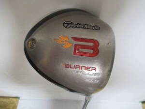 ★TaylorMade テーラーメイド BURNER PLUS ドライバー 1w 10.5° 純正カーボンシャフト R F589★レア★激安★中古★　★