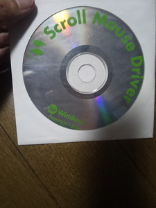 ..サンワサプライ　スクロールマウスドライバ　CD　for Windows　ver6.10.36.02　中古