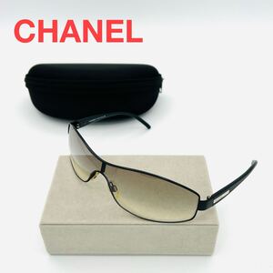 CHANEL シャネル サングラス メガネ ケース付き 黒 ブラック