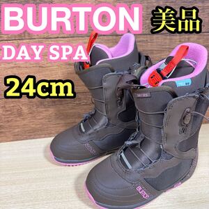 美品　大人気　BURTON バートン　レディース　スノーボード　ブーツ24cm