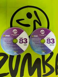 希少品　ZUMBA　ズンバ　ZIN83　CD＆DVD　インストラクター専用