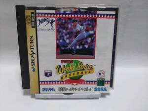 即決☆野茂英雄World Series BASE BALL☆SEGA SATURN☆セガサターン☆中古ゲーム☆送料210