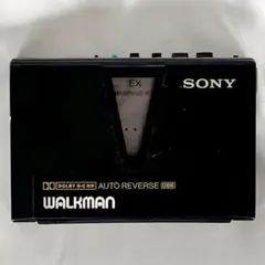 通電OK　SONY WM-550C　黒　ウォークマン　ソニー　ジャンク