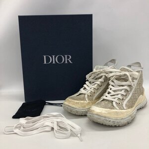 DIOR ディオール スニーカー HT DIOR OBLIQUE JACQUARD 3SH131ZJW06042 LS0622 サイズ42【DAAGA009】