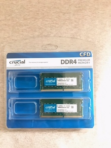 crucial ノートPC用メモリーDDR4-3200８GB×２
