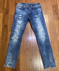 ■AMERICAN EAGLE OUTFITTERS■アメリカンイーグルのストレッチデニム(ジーンズ)■SLIM・W29