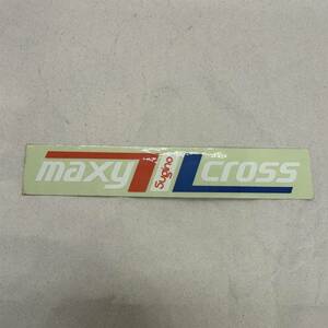 SUGINO / MAXY CROSS デカール 1枚 NEW OLD STOCK