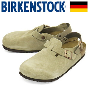 BIRKENSTOCK (ビルケンシュトック) 1028287 TOKIO トキオ スエードレザーサンダル TAUPE レギュラー幅 BI367 41-約26.5cm