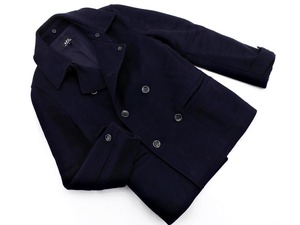 A.P.C. アーペーセー ウール100% ピー コート sizeS/濃紺 ◆■ ☆ ejd0 メンズ