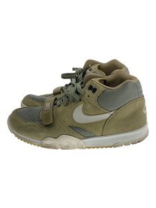 NIKE◆AIR TRAINER 1_エア トレーナー 1/28cm/KHK/スウェード