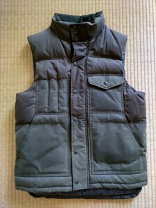 Filson down cruiser vest ダウン ベスト Sサイズ グリーン Made in USA