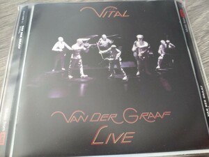 ★ヴァン・ダー・グラフ・ジェネレーター Van Der Graaf Generator ★Vital Van Der Graaf Live ★ソフトケース入り2CD ★同封可能