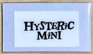 即決☆ヒスミニ☆正規品☆新品☆ステッカー☆シール☆ロゴ☆スマホ☆手帳☆ヒステリックミニ☆HYSTERIC MINI