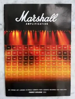 【ビンテージ】2004 Marshall カタログMade in England