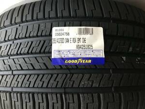 285/40R20 104W 新品処分 グッドイヤーEAGLE RS-A 夏タイヤ 2018年製 4本セット(2FW1002)⑤