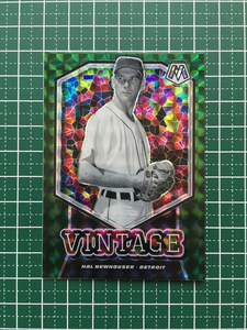 ★PANINI MLB 2021 MOSAIC #V10 HAL NEWHOUSER［DETROIT TIGERS］インサートカード「VINTAGE」GREEN MOSAIC パラレル版★